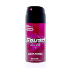 HEMANI Squad Deodorant Spray Active 360 for Women - 150ml