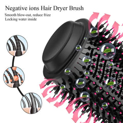 One Step Hot Air Brush - Dryer + Straightener