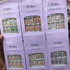 YY Kiss Acrylic Nails