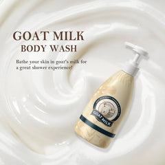 ZHIDUO Goat Milk Deep Moisture Body Wash - 500ml