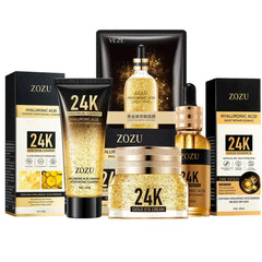 ZOZU 4 In 1 24K Hyaluronic Acid Moist Repair Anti Aging Skin Care Series
