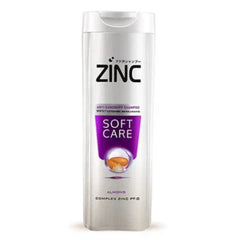 Zinc Soft Care Almond Anti-Dandruff Shampoo - 340ml