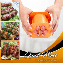 Multi-Functional Manual Meat Kabab Maker Press
