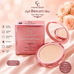 πΎππππ πΎππππ Soft Bright skin Two way cake Face Powder