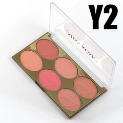 New Miss Rose Blush Palette - 6 Colors