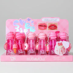 HUDAMOJI Cute Keychain Lip Gloss - Each