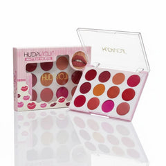 Hudamoji Matte Lip Palette - 12 Colors