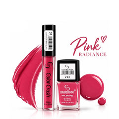 Color Crush Matte Lip Gloss & Quick Dry Nail Polish