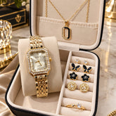 Richel women's quartz watch & jewelry gift set - With Box