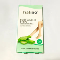 Maliao Wax Strips Extracts Full Body - 10 Strips