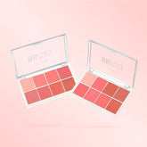 Blusher All-in-One 8-Color Matte Blush Palette