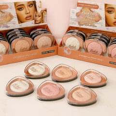 MSYAHO 6 Pcs Baked Highlighter Set