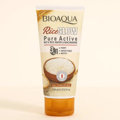 Bioaqua Rice Glow 3‑in‑1 Face Wash - 150ml