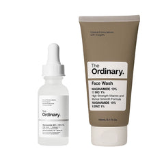 The Ordinary Face Wash + Serum