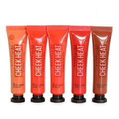 Original Warda Beauty Cheek Heat Liquid Blush-On - 6/Pcs Set