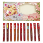 12 Pcs Huda Beauty Matte Liquid Lip Gloss