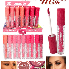 3Q Beauty Matte Lip Glosses 12 Pcs set