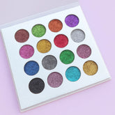 Miss Rose Glitter Eyeshadow Palette - 16 Color