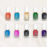 Miss Rose Permanent Nail Polish – Pack of 12