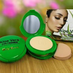 Only Touch Aloe Vera 2 in 1 Make Up Powder