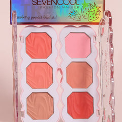 Seven Cool Strawberry Powder Blush