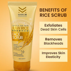 MARK-30 Raw Rice Face Scrub – 100ml