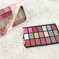 Miss Rose 21 Colors Eyeshadow Palette