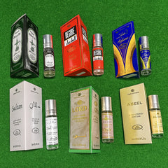 Crown Perfumes Non-Alcoholic Attar – Pack of 6 Pcs (6ml Each)