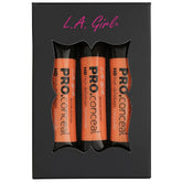 L.A. Girl Pro Conceal HD High Definition Color Corrector, Orange 3 pcs Set