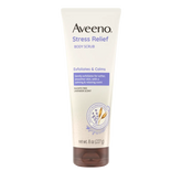 Aveeno Stress Relief Exfoliating Body Scrub – Lavender Scent - 283ml