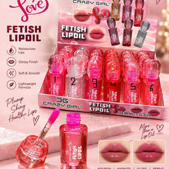 DG Crazy Girl Love Fetish Lip Oil - Each
