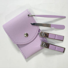 Stainless Steel Nail Clipper Cutter Set- 4Pcs