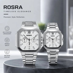 Rosra Timeless Elegance Chronograph Watch Set