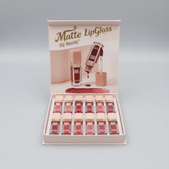 3Q Beauty Matte Lip Gloss – Pack of 12