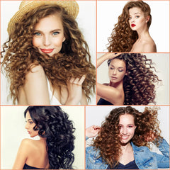 IFanze Professional Hair Curler | 5-barrels Iron