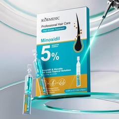 Kormesic Minoxidil 5% & Keratin Hair Loss Topical Solution – 10 × 1.5ml