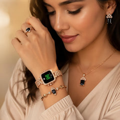 Luxury Women's Jewelry & Touch Watch Gift Set – Each