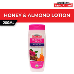 Saeed Ghani Honey & Almond Rose Extract Lotion – 200ml