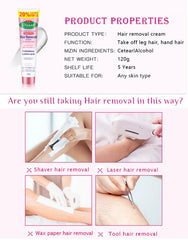Disaar Depilatory Body Painless Effective Hair Removal Cream - 120g