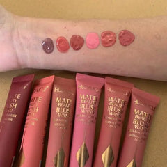 Hudamoji Matte Liquid Blusher Set
