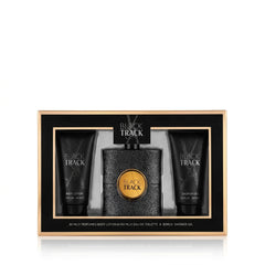 Black Track 3-Piece Men's Gift Set