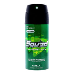 Hemani Squad Deodorant Spray - Champion's Choice - 150ml