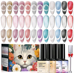 Xeijayi Cat Eye Magnetic UV Gel - 13Pcs