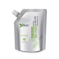 BIO-REACH Nutri Hair Neutralizer & Straightening Cream with Keratin & Argan Oil – 400ml Each