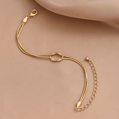 stainless steel Dainty Knot Bracelet - Each