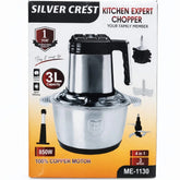 Silver Crest Kitchen Expert Chopper Powerful 850W with 3L Capacity