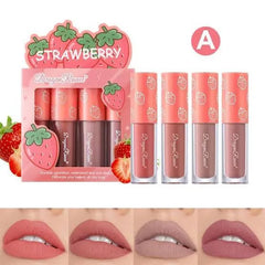 Dragon Ranee Water Proof Matte Lipgloss Liquid Lipstick (4pcs)
