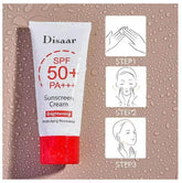 Disaar Retinol And Lemon Extract Sunscreen Cream SPF50+ PA+++ - 50g