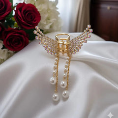 Butterfly hair clip catcher