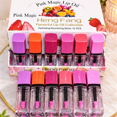 Heng Fang Pink Magic Flavourful Lip Oil - Each